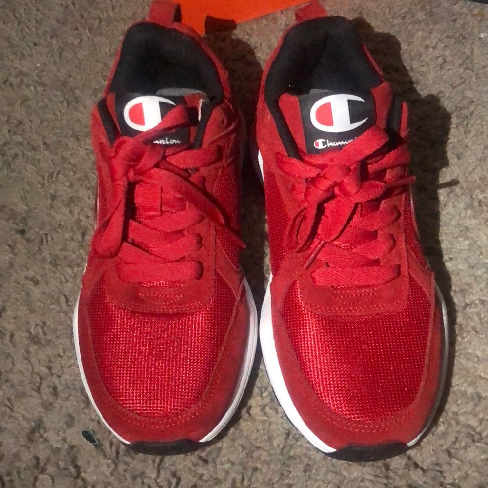 CHAMPION-93EIGHTEEN CLASSIC SNEAKERS RED